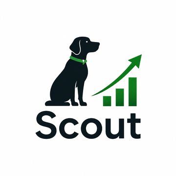 Scout, the GetMarketAlerts dog